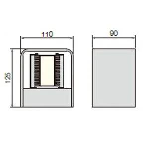 Suslight Sus Square Black 24V - Afbeelding 2